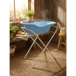 Banheira De Bebê Com Suporte Resistente Retrátil Montagem Rápida