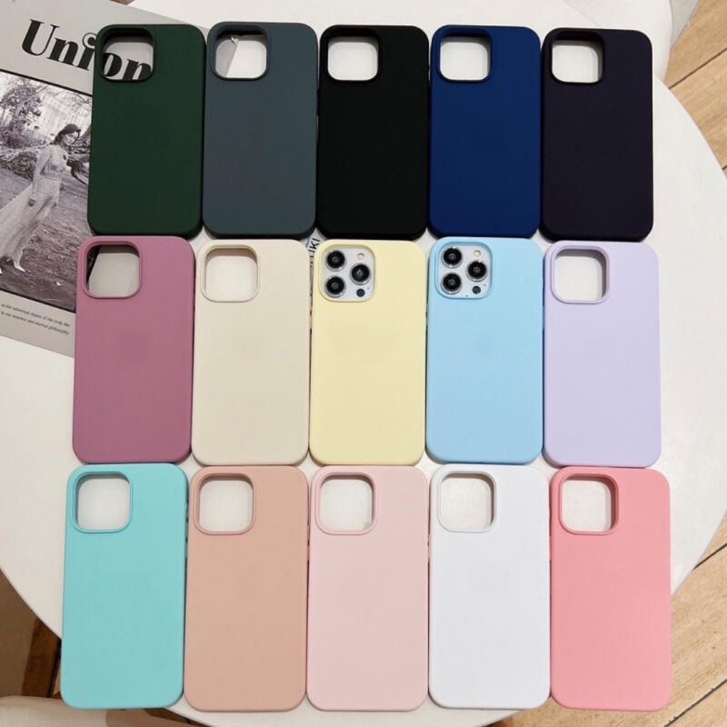 Capa Case Compatível com iPhone 15 aveludada Premium Silicone Macio em Oferta na Shopee