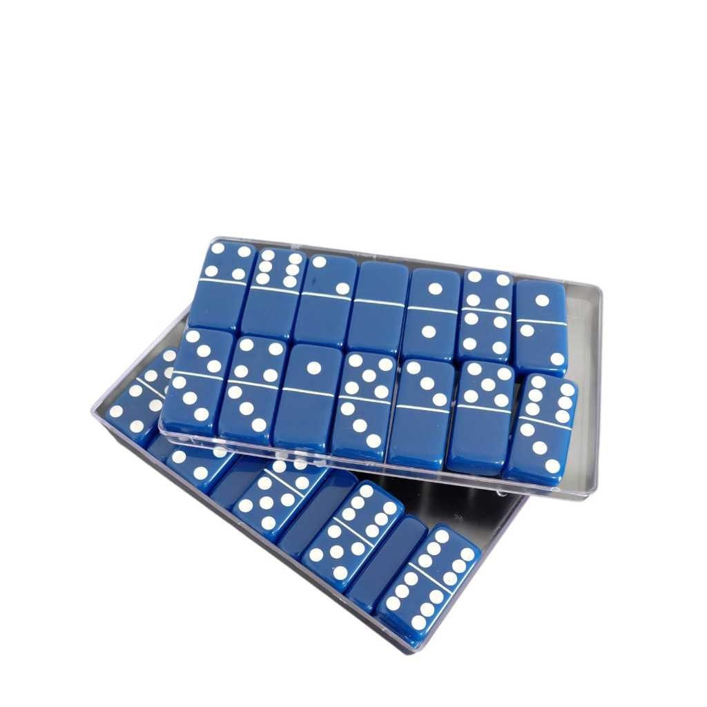 Dominó Profissional Jumbo Grosso Pesado Azul em Oferta na Shopee