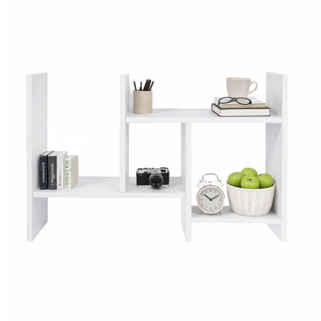 Nicho Organizador Ajustável de Mesa Quarto Escritório Livro Funkos Prateleira Para Livros Home .....