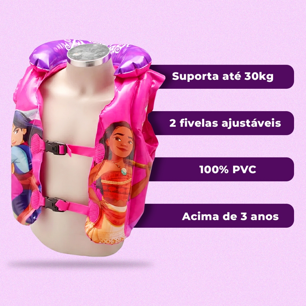 Colete Salva Vidas Boia Infantil Inflável Spider Man Marvel