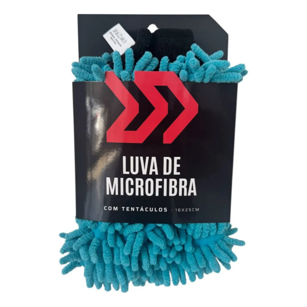 Luva De Microfibra Tentaculos Azul Autoamerica