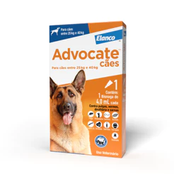 Antiparasitário para Pulga Elanco Advocate Cães de 25/40kg