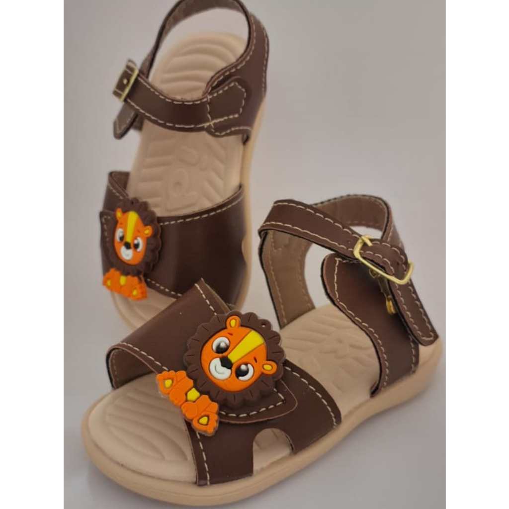Sandália infantil menino sandalia infantil masculina confortável antiderrapante com fivela