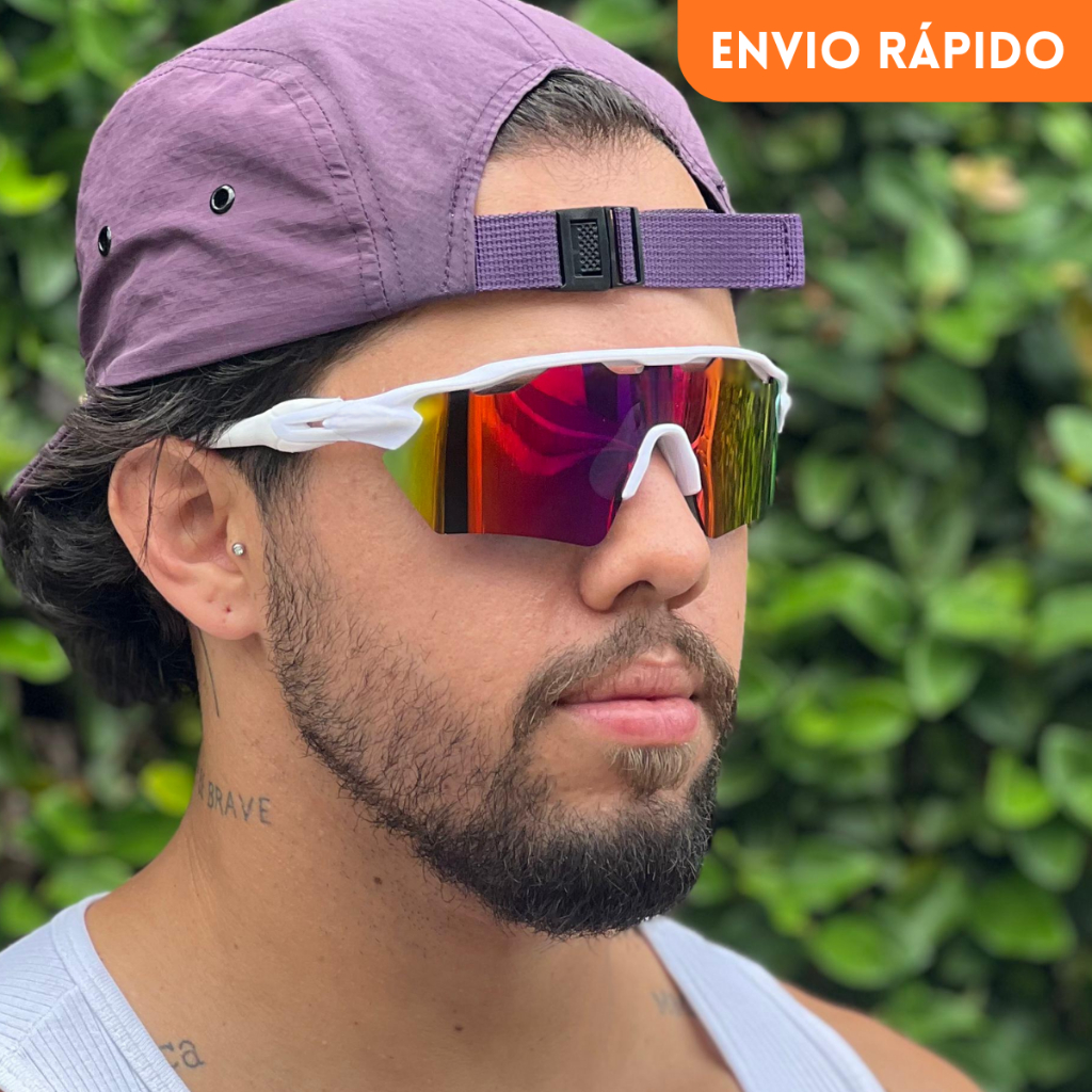 Óculos Ciclismo E Corrida  Masculino E Feminino em Oferta na Shopee