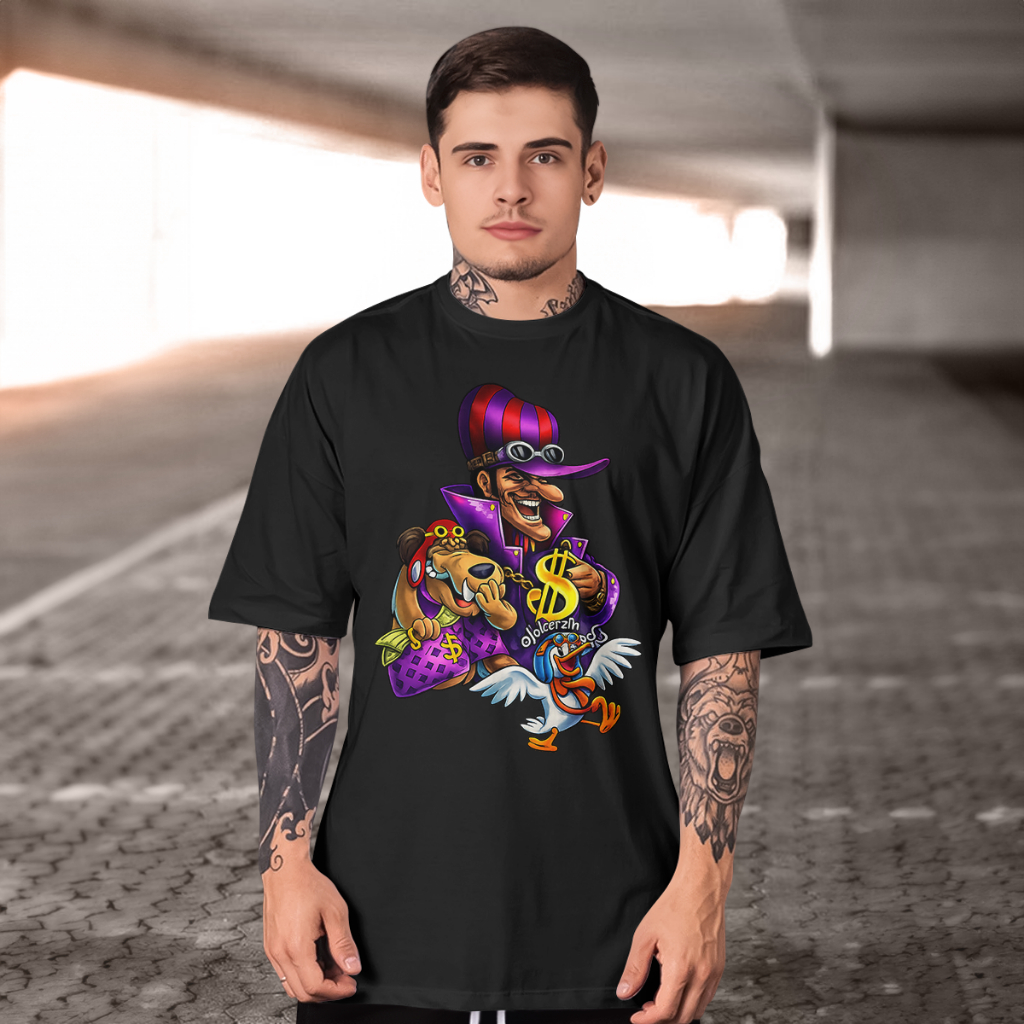 Camiseta Streetwear aviador travesso e os cumplices 100% Algodão Premium moda 2026