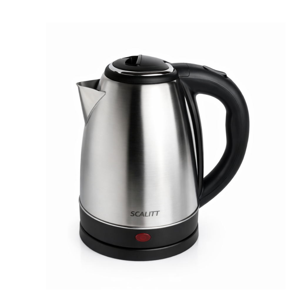Chaleira Elétrica Scalitt Inox 2l Aquecimento Rápido Prateado 220v