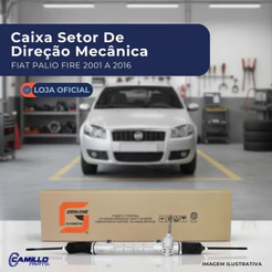 Caixa Setor Direção Mecânica Genuine Automotive Fiat Palio Fire Strada Siena Weekend