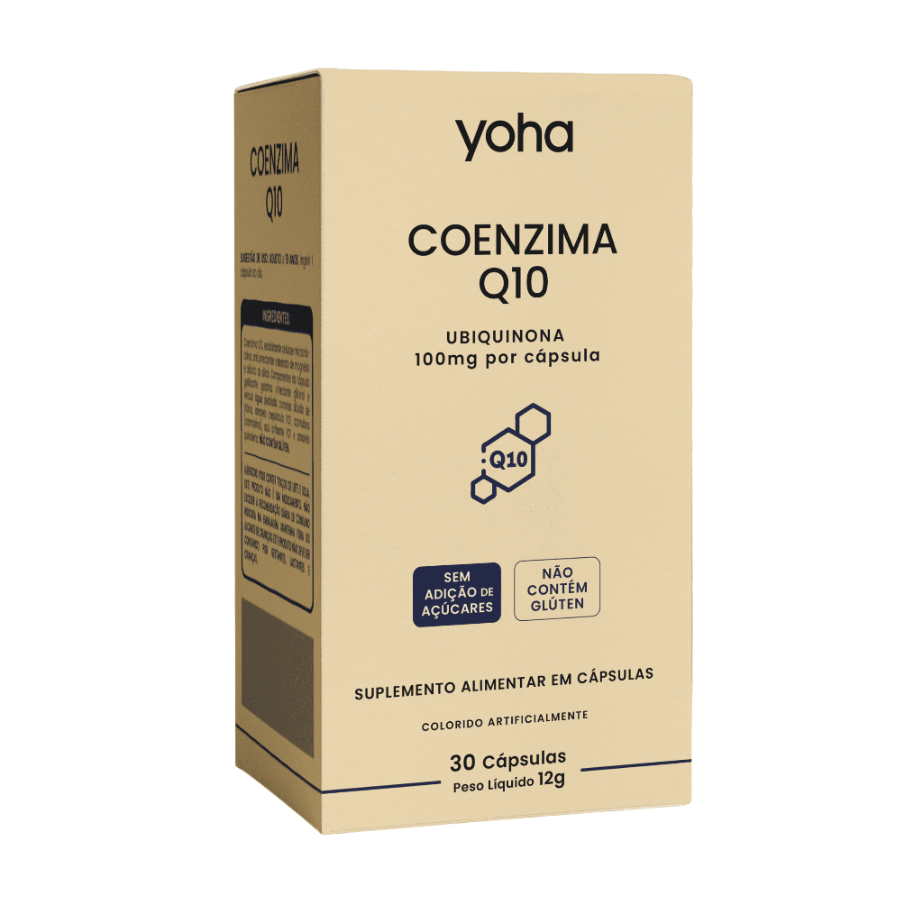 Coenzima Q10 100mg 30 Capsulas - Yoha em Oferta na Shopee