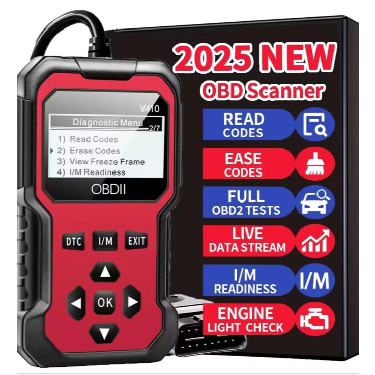 scanner automotivo obd2 v410  Leitor de Códigos de Falha Universal português em Oferta na Shopee