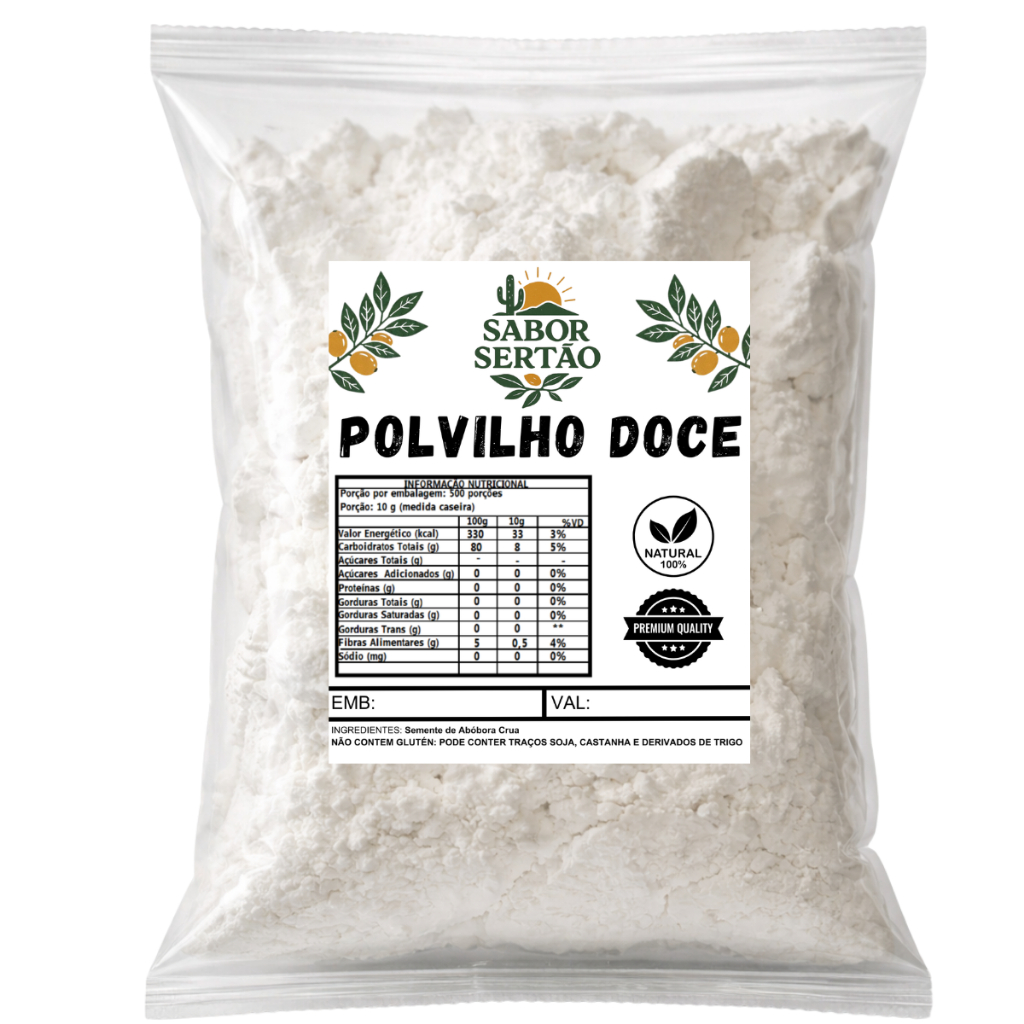 Polvilho doce 1 kg em Oferta na Shopee