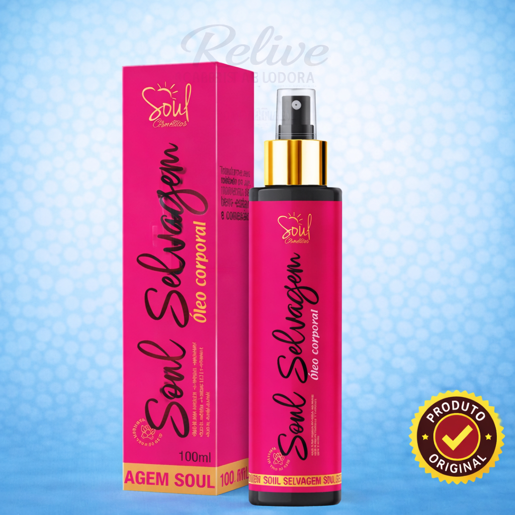 Óleo SOUL Clareador De Virilha e Axila Selvagem Óleo Hidratante Corporal Multifuncional 100ml 3 em 1