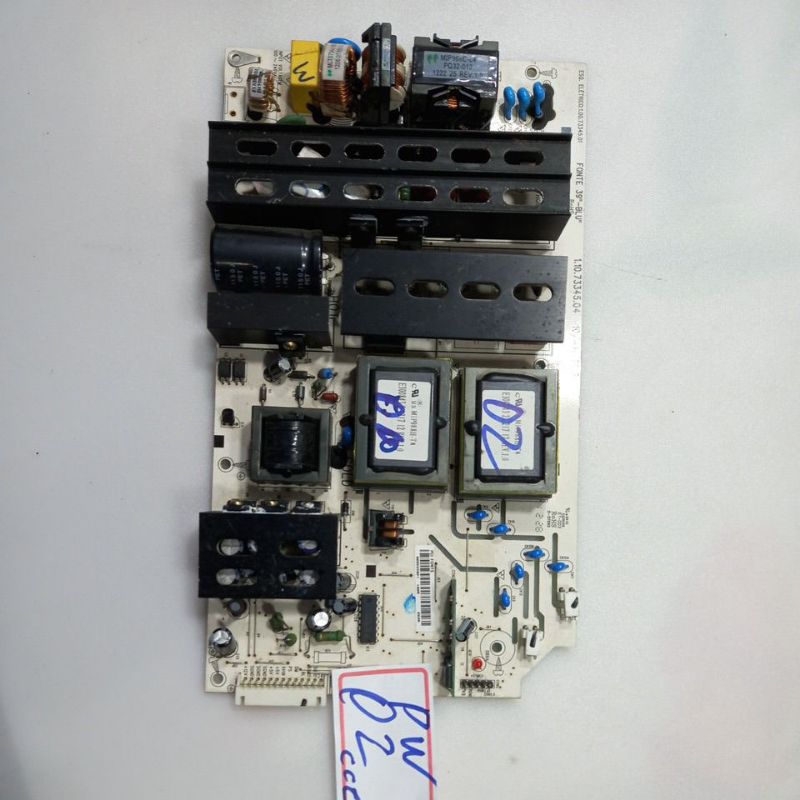 PLACA FONTE USADA TV CCE C390 COMPATIVEL