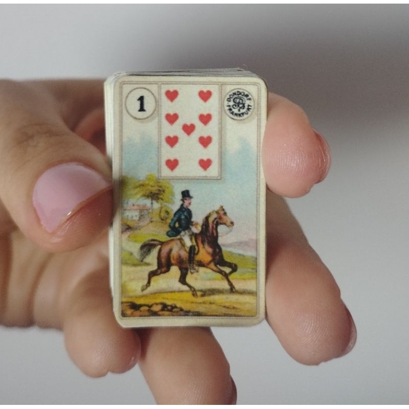 Adesivos Baralho Cigano Lenormand 36 Cartas Completo 4,2x2,5cm