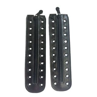 FECHO PARA COTURNO ZÍPER PRETO O PAR em Oferta na Shopee