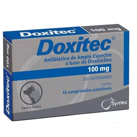 Doxitec 100mg Para Cães/Gatos Syntec