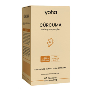 Curcuma 60 Cápsulas - Yoha em Oferta na Shopee