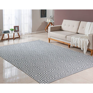 Tapete Jacquard 4 X 3 Metros Grande Antiderrapante Moderno Rustico em Oferta na Shopee