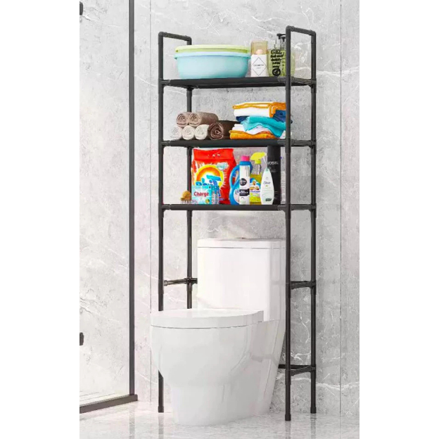 Prateleira Rack  Estante Organizadora para Banheiro Portátil Montável Multiuso Organização