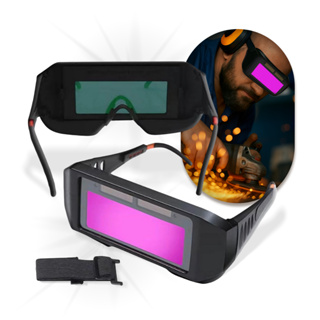 Óculos De Solda Para Soldador C/ Escurecimento Automático em Oferta na Shopee