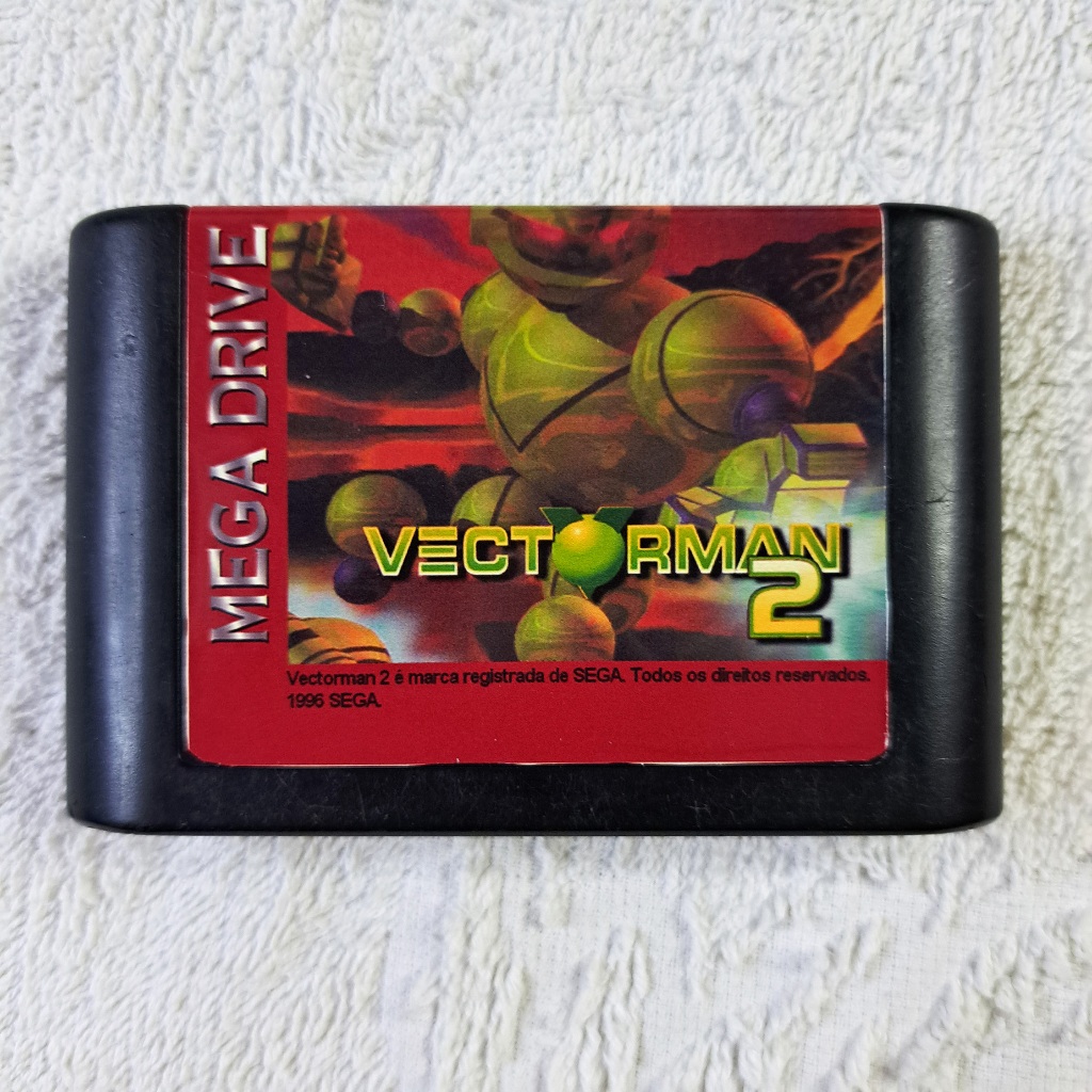 Vectorman 2 Original Mega Drive - Tectoy. Relabel. SEGA