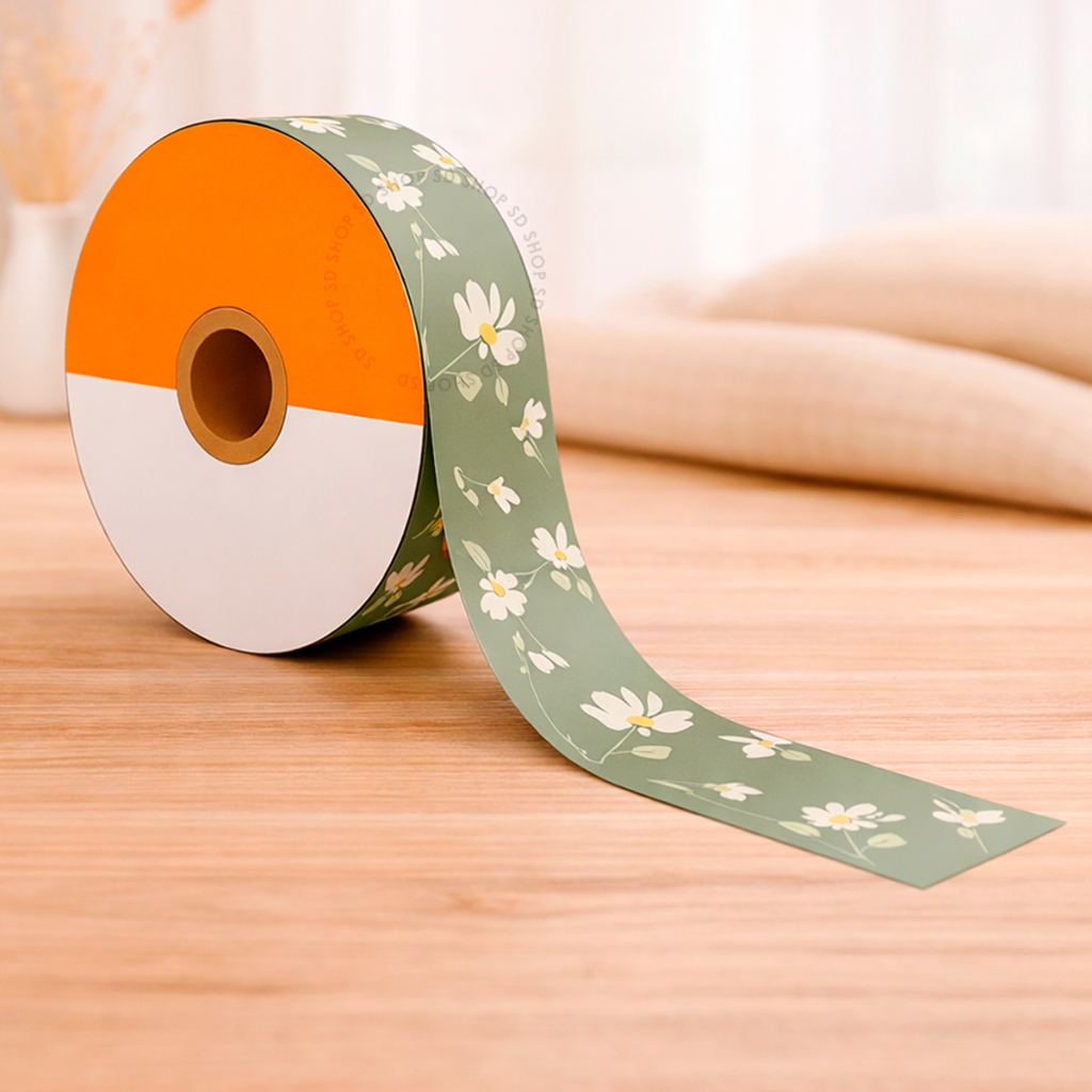 Fita Master Daisy Decorada 32mmx 100metros Laço Presente Decoração Embalagem Xingó