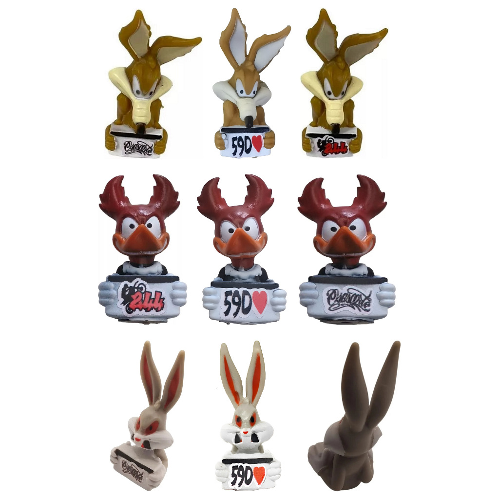 Enfeite Antena Bike Moto Carro - Coelho Coyote Pica Pau Diversos em Oferta na Shopee