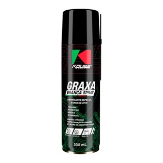 Graxa Branca Spray Alta Resistência Anticorrosiva Profissional Elimina Ruídos em Oferta na Shopee