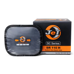 Manchão Jet Sr 110 Reparos Retangulares Para Pneus 10 Unidades