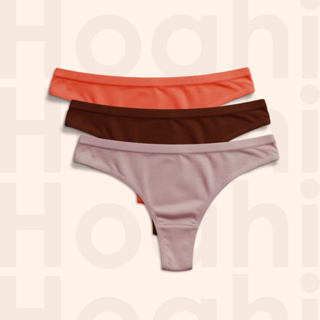 Kit 3 Calcinhas Tanga Hoahi Premium Poliamida em Oferta na Shopee