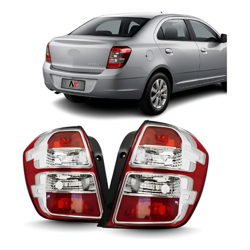 Par/Un Lanterna Traseira Cobalt 2012 2013 2014 2015 2016 Vermelho 1ªLinha Novo