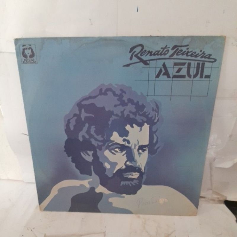 lp vinil Renato Teixeira azul c encarte