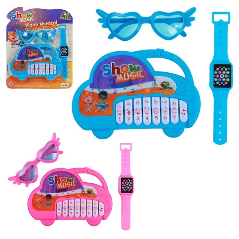 Teclado Piano Infantil Musical Bebe Interativo Educacional Criança baby Brinquedo Piano