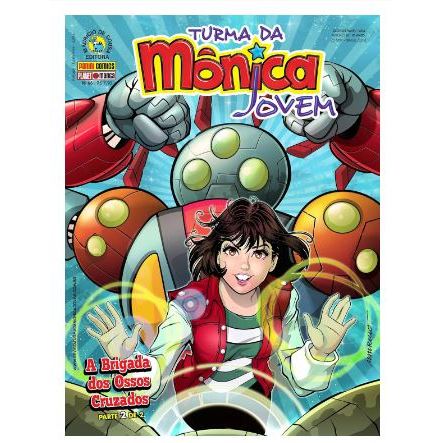 A Brigada Dos Ossos Cruzados Parte 2 Vol 66 - Turma Da Mônica Jovem - Mauricio De Sousa