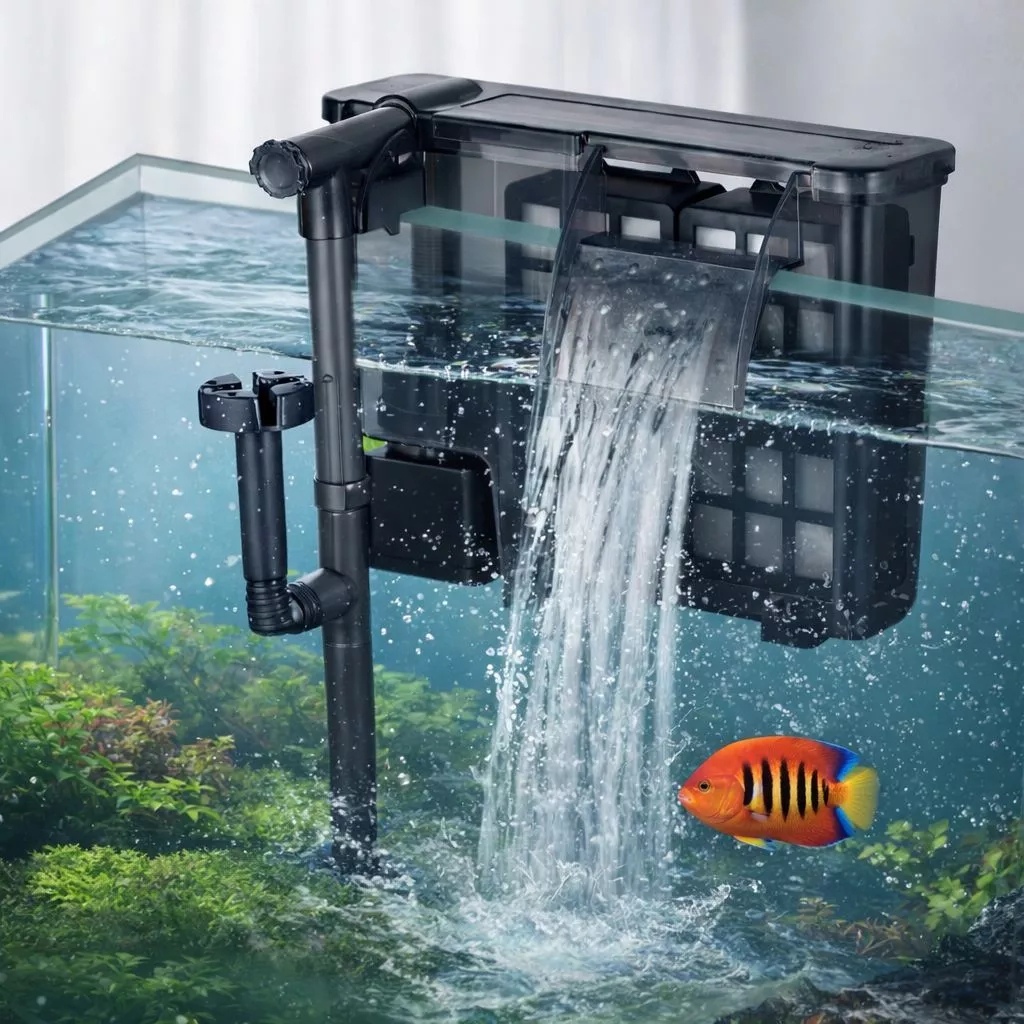Filtro Externo Hang-on Premium HF-900 L/h Aquatank Original 12w Para Aquários de até 130L