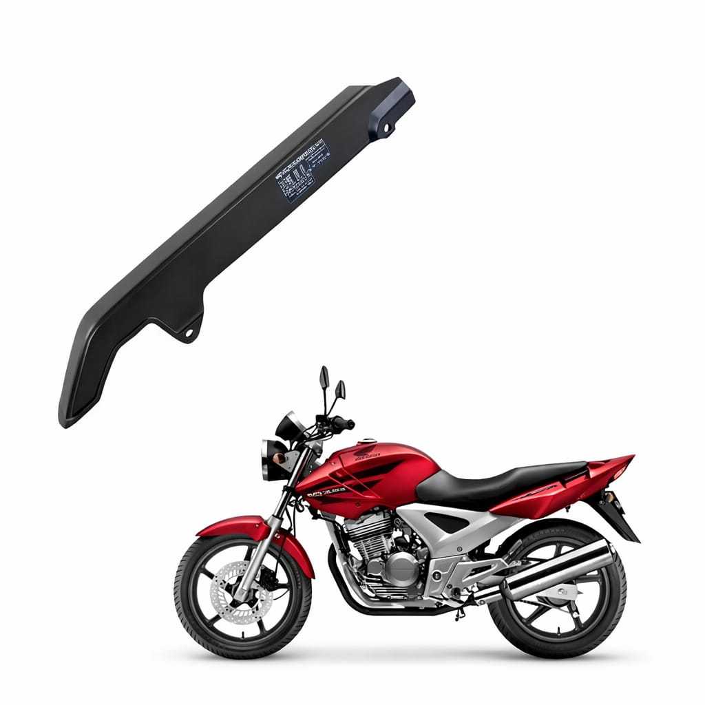 Capa Protetora Corrente Honda CBX 250 2000 a 2008 Twister - Wester em Oferta na Shopee