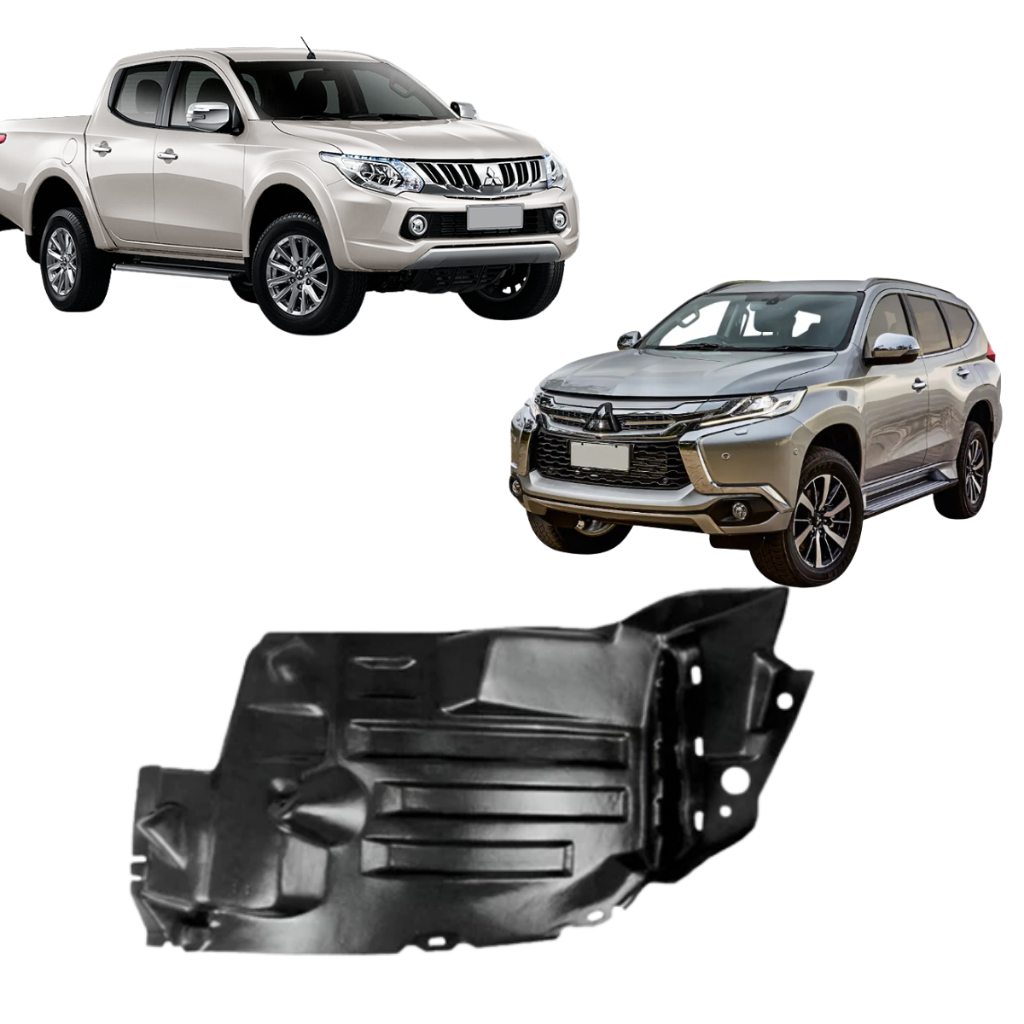 Parabarro Dianteiro L200 Triton Ano 2007  A 2016 SUV Pajero Dakar 2008 A 2018 Caminhonete Picape Lameiro em Oferta na Shopee