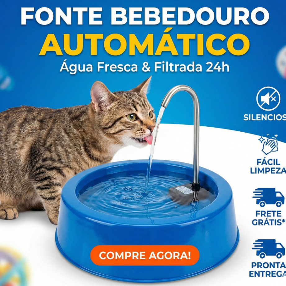 Kit Bebedouro Fonte automática Pet, Bombinha submersa Bivolt, gato, cachorro, aquário em Oferta na Shopee