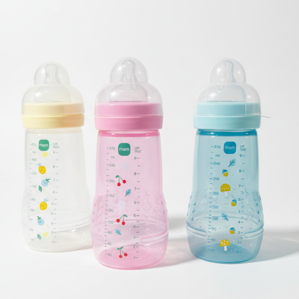 Mamadeira Easy Active MAM +2 Meses - 270ml em Oferta na Shopee