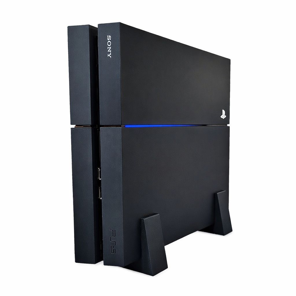 Suporte Vertical PS4 FAT Base Estável para Console Playstation 4 Organização Gamer Sala Quarto Play4