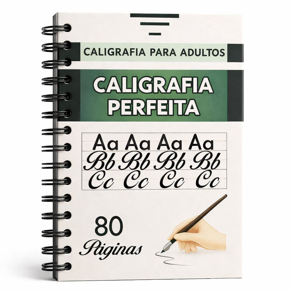 Caderno Caligrafia Adulto Jovem Melhorar a Letra, Prática da Escrita, Letra Bonita Treino e Curso em Oferta na Shopee