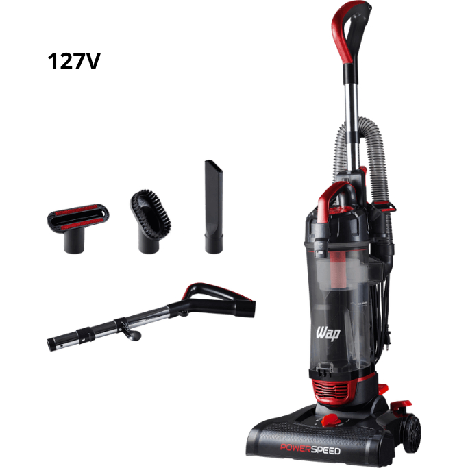 Aspirador de Pó Vertical WAP Power Speed 2 em 1 Compacto 3L com Mangueira Extensível 2000W 127V em Oferta na Shopee