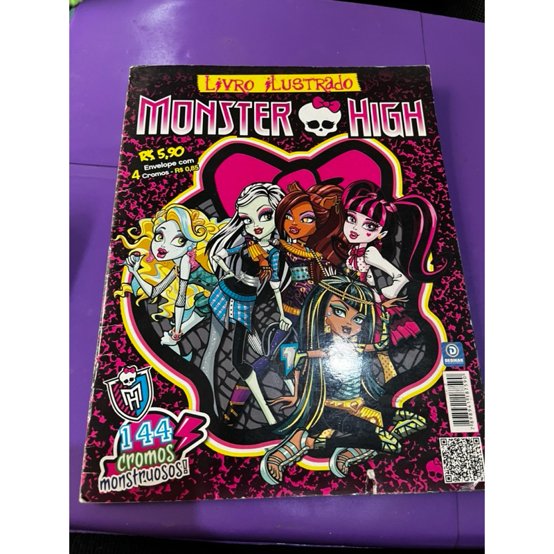 Álbum de Figurinhas - Monster High - ref:002