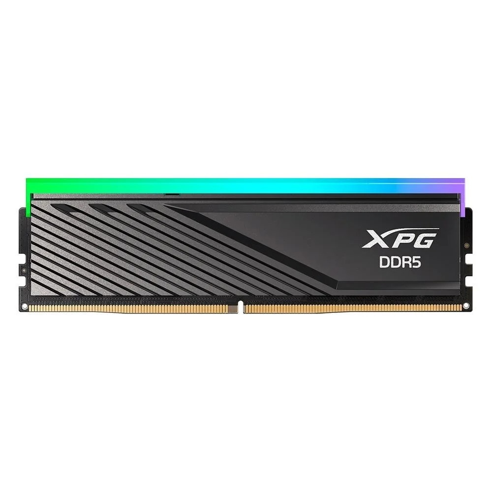 KIT Memória RAM XPG Lancer Blade, 2x16GB, RGB, DDR5, 6000MHz, Single Tray, CL48, Preto - AX5U6000C4816G-