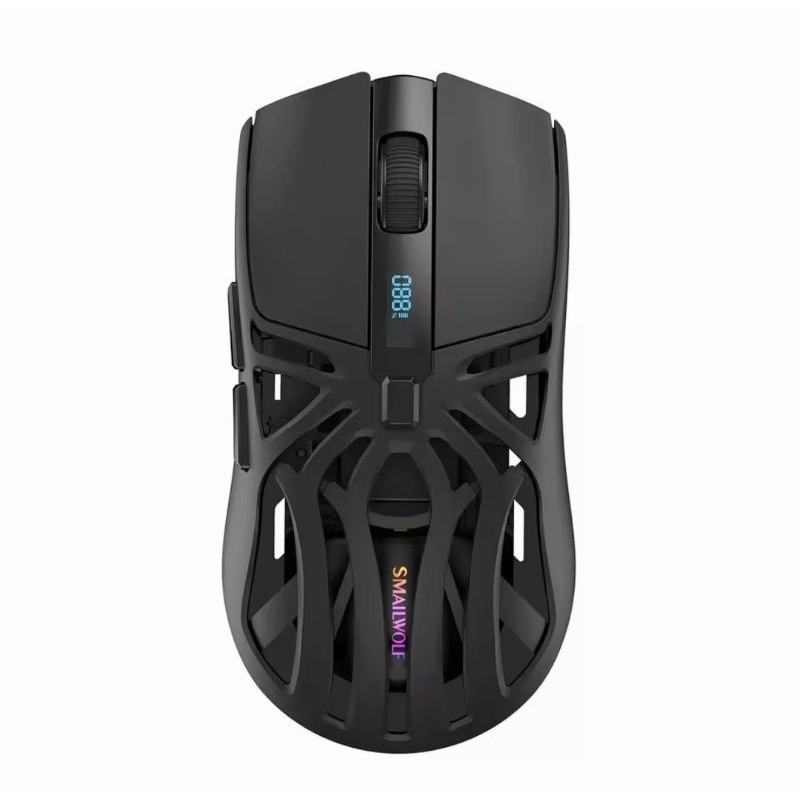 Mouse Gamer Rgb Smailwolf RS8 2.4G + BT5.2 Sem Fio