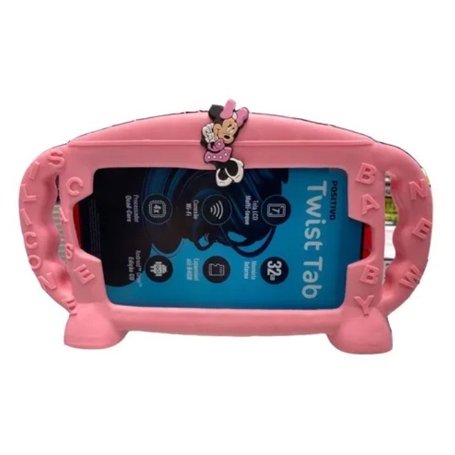 Capinha case Infantil Emborrachada para Tablet de 7/10 Polegadas universal
