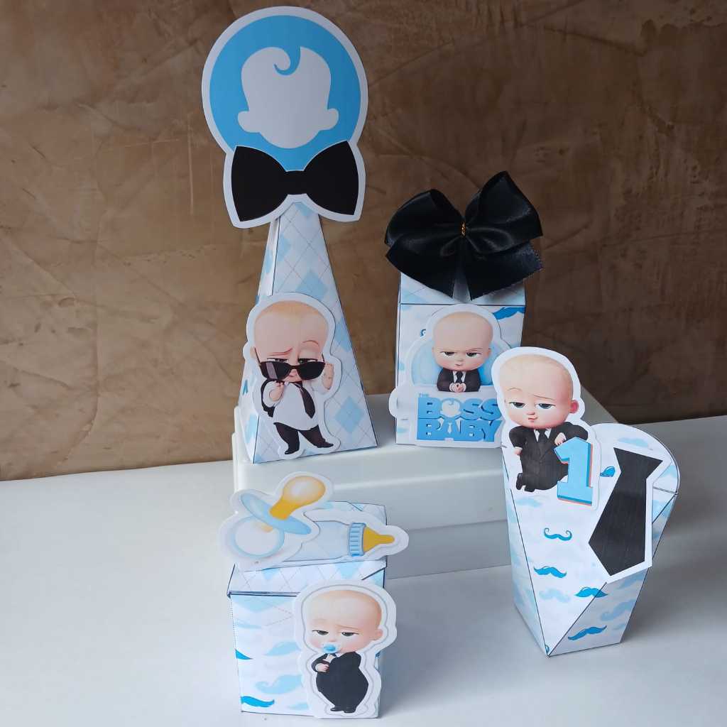 Kit Festa PEGUE E MONTE O PODEROSO CHEFINHO| Caixinhas Personalizadas | Lembrancinha Infantil