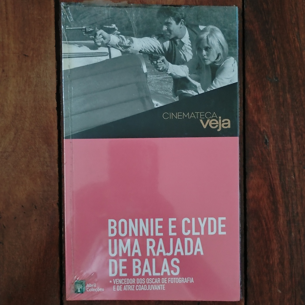 Dvd + Livreto Bonnie E Clyde - Uma Rajada Balas - Cinemateca Veja (Novo/Lacrado)