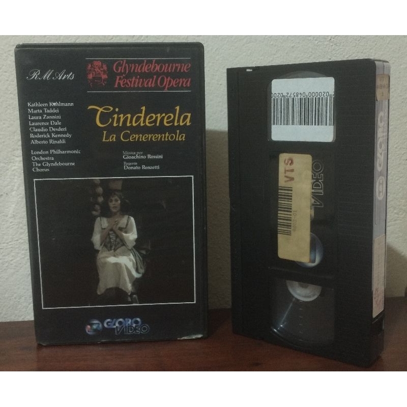 VHS Ópera de Cinderela - Globo Vídeo (Legendado)