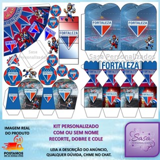 FUTEBOL (FORTALEZA, VITÓRIA, CEARÁ) LEMBRANCINHA COM 80 /160 ITENS PERSONALIZADA COM OU SEM NOME em Oferta na Shopee